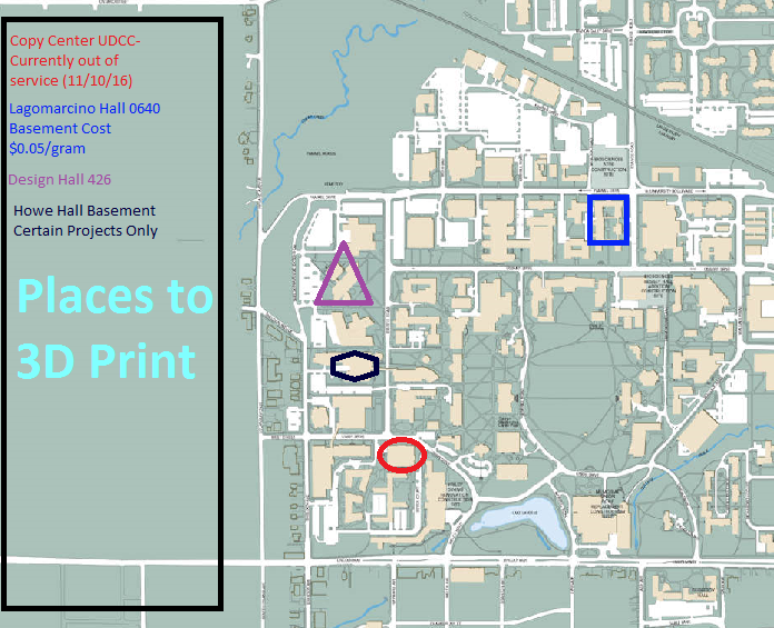 3d Printing Locations Iowa State University Student Organizations