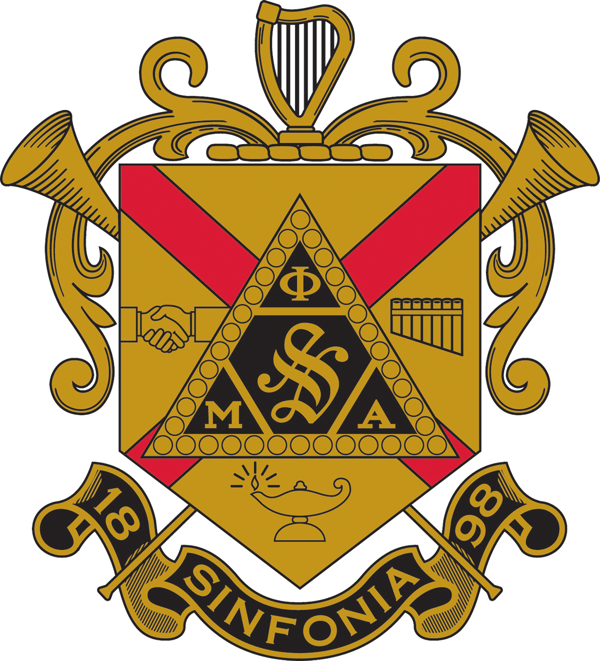Phi Mu Alpha Sinfonia Coat of Arms