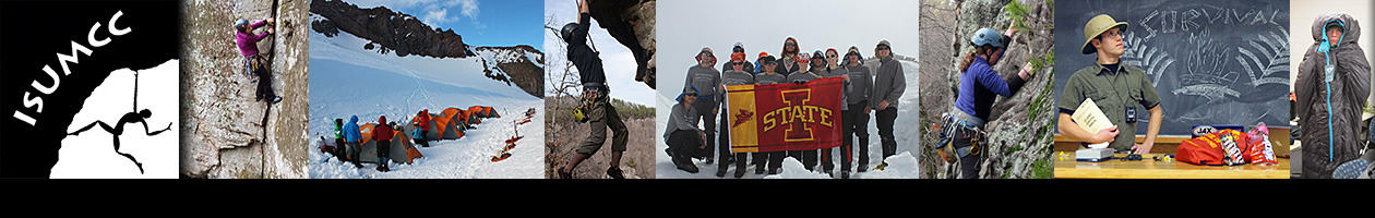 Mountaineering and Climbing Club Header