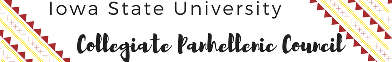 Collegiate Panhellenic Council Header