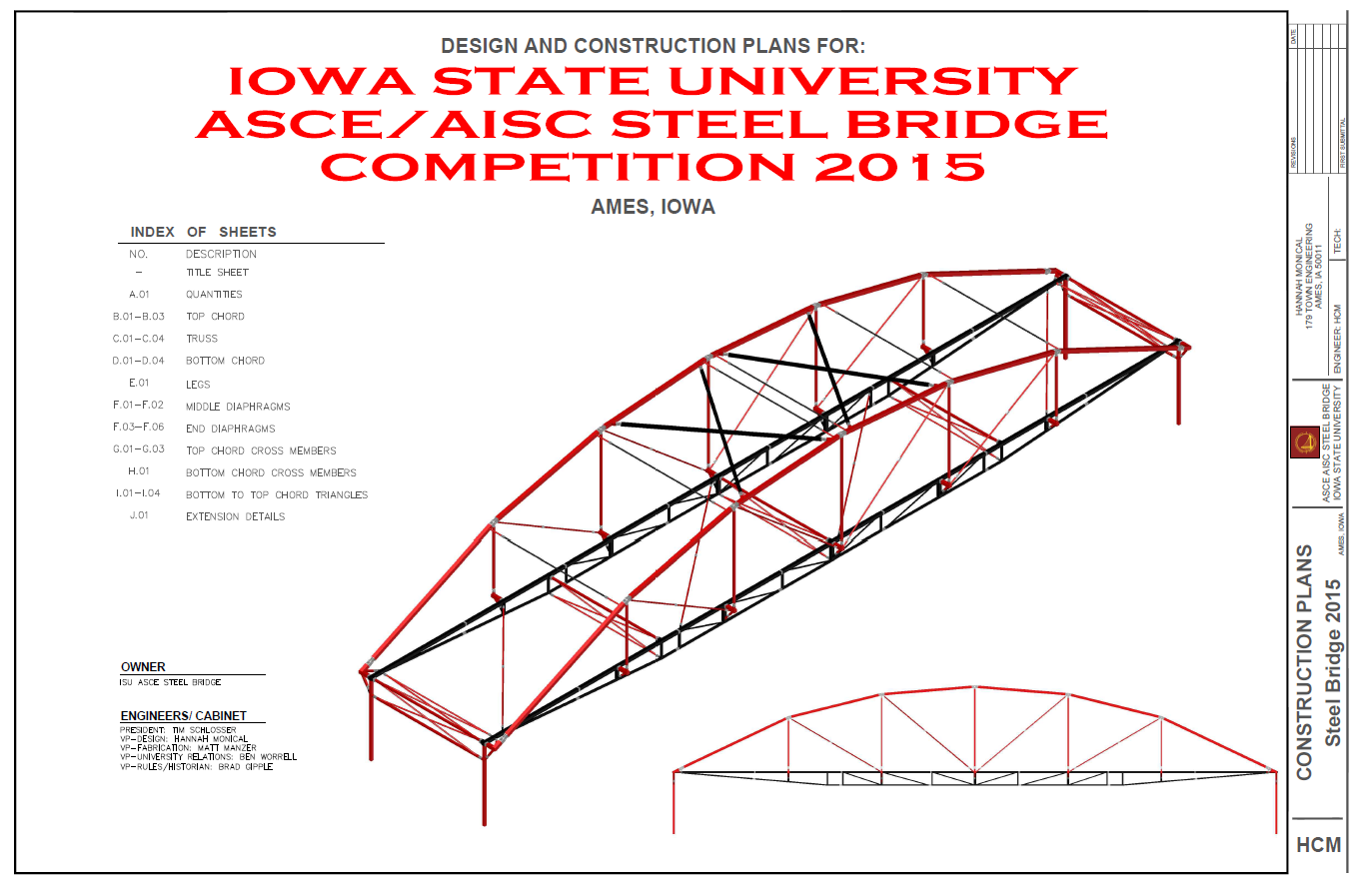 steel bridge iowa state university student organizations steel bridge competition